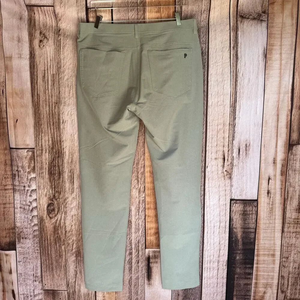 Public Rec All Day Every Day Pants Gray Stretch Size 36 Versatile Casual Classic